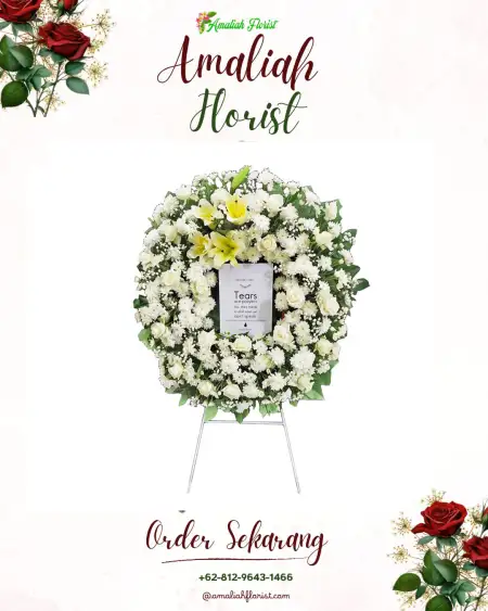 Krans Bunga Duka Heaven Columbarium Mangga Besar Jakarta